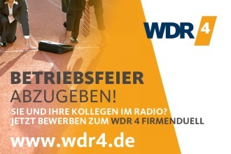 Betriebsfeier abzugeben! Mit dem WDR 4 Firmenduell;WDR4